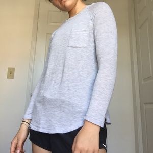 Blue/grey long sleeve